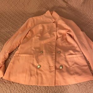 Orange blazer,size medium